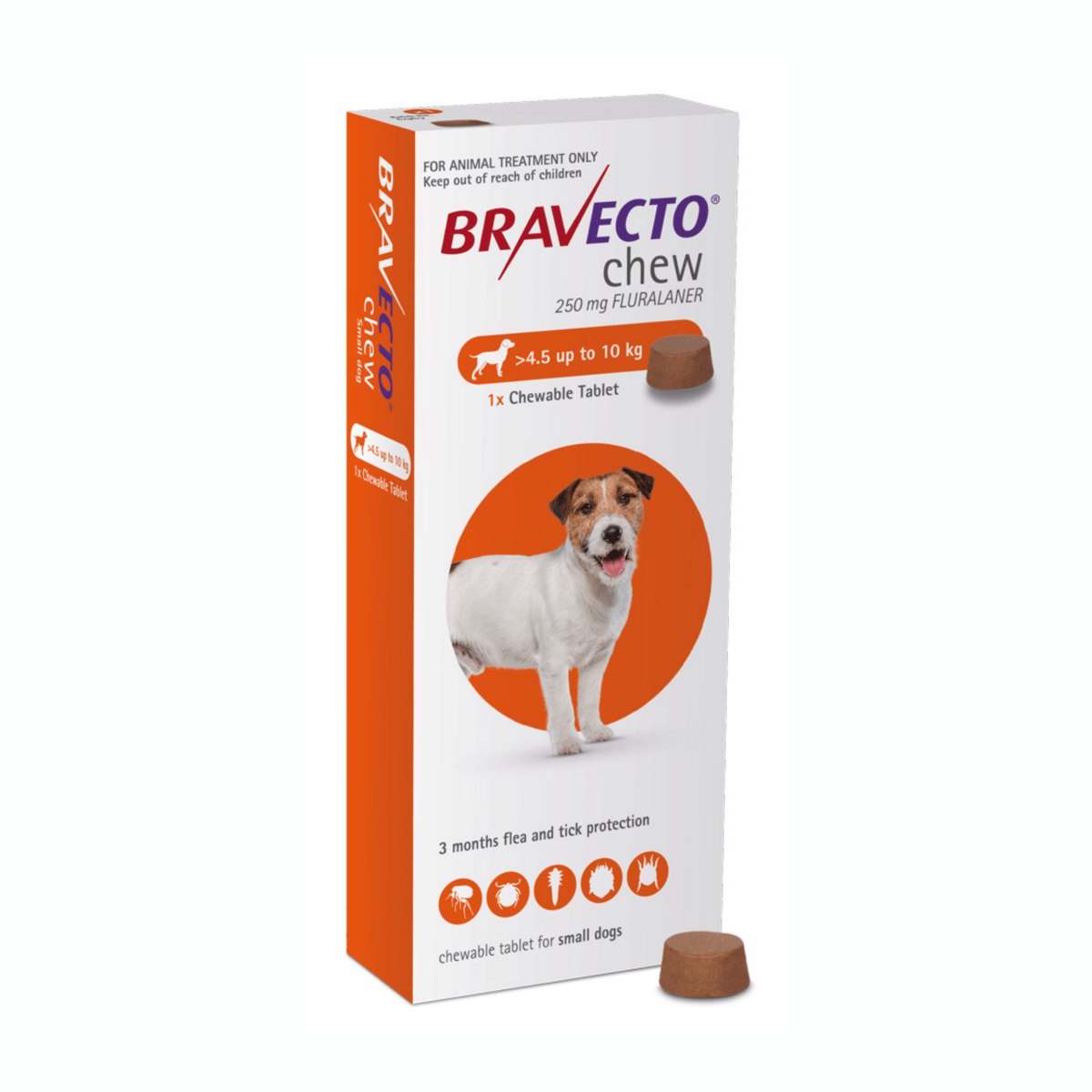 Bravecto Chewable for Dogs - S